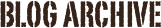 Blog Archive